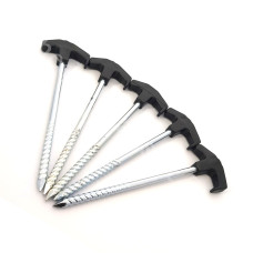 8" Heavy Duty Bivvy Pegs  10 per pack